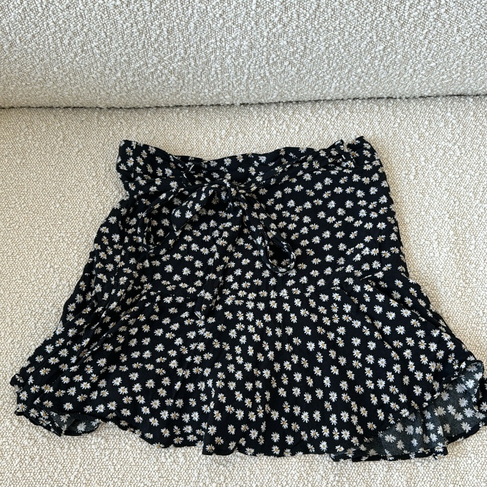 Zara flower print skirt